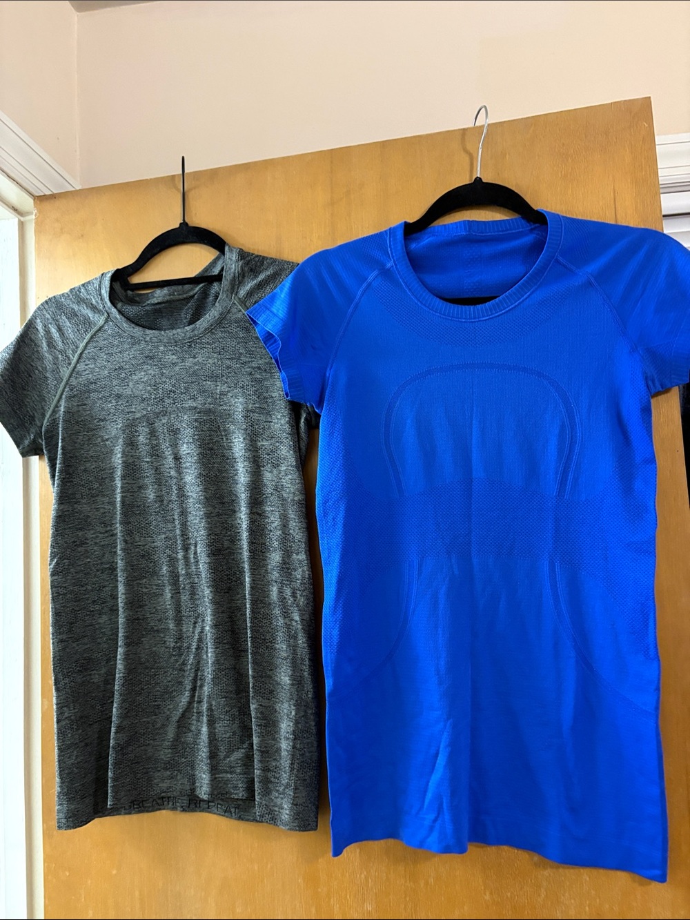 lululemon athletica Short Sleeve Tees - Blue & Gray
